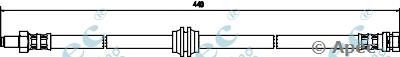 APEC BRAKING hos3417 -  Тормозной шланг
